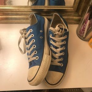 Slightly used Royal Blue Converse.